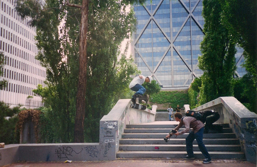People have no idea how close Toan got to this kickflip back tailslide down Hubba Hideout. Imagine if that had been his ender.
