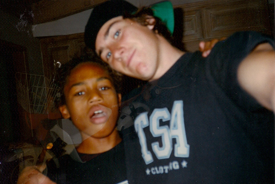 Smolik and Lil’ B – homies from day one.