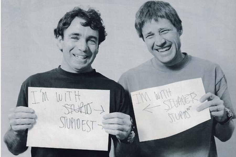 steve rocco (left) and rodney mullen (right)