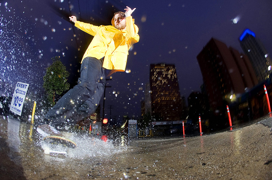 kyle leaper rain slide / photo: sam mcguire