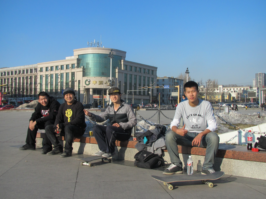 skaters in anshan, liaoning, china / photo: ck