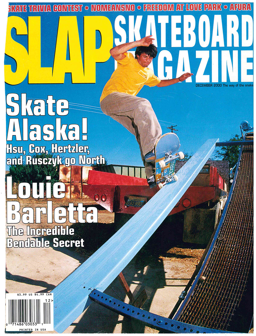 Slap December 2000 Cover 