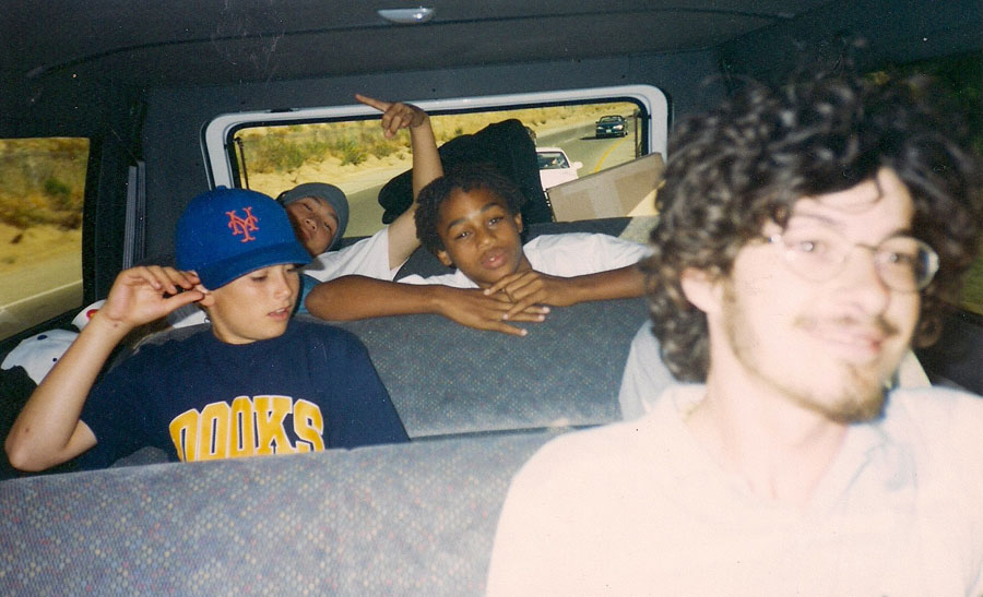 Van Life. One of my favorite photos. We had the “fulfill” boom box that was always on session and usually playing “Wu Tang Forever” which came out the day before we left for tour.
